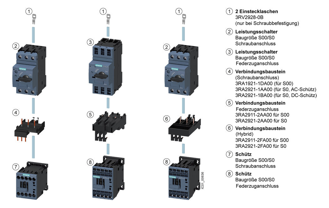 SIEMENS Verbindungsbrücke 3RA2921-1BA00