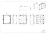 SPELSBERG Schaltschrank Kst IP66 unbeh GEOS-S 4050-22-o B400xH500xT226mm