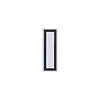 SIEDLE Rahmen-Türstation 4f UP anthgr KR 611-4/1-0 AG Alu 431x131x15mm