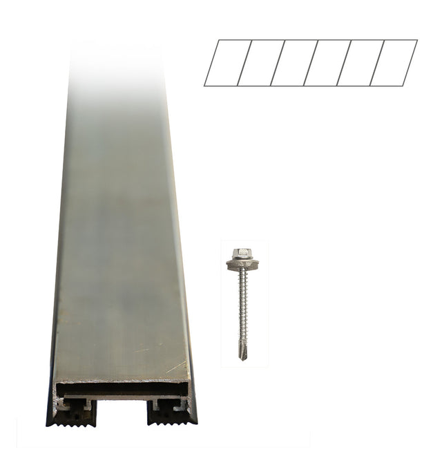 Sonnenkraft SK-sonnenGLAS 40/60, 1-reihig, 6 Module | 4318
