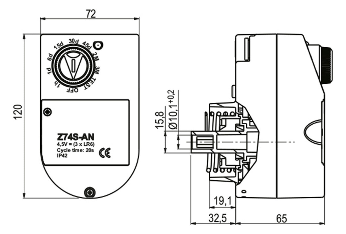 Honeywell Rückspülautomatik RR74S-A Kunststoff 1/2" - 1 1/4"