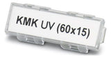 PHOENIX Kabelmarkierung tra Etikett  9mm KMK UV (60X15) Kst 15x60mm Textf