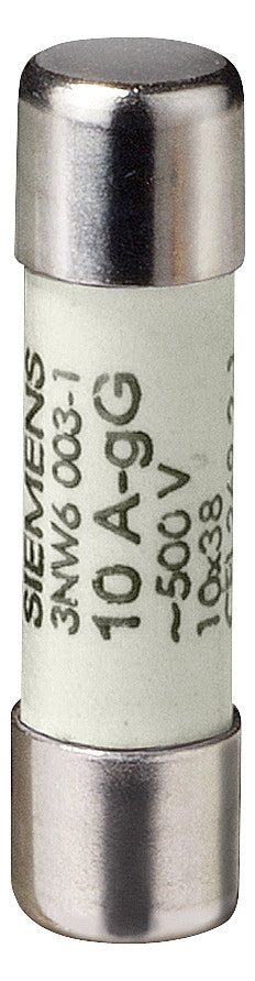 SIEMENS Keramiksicherung MT 1A 600V AC 3NW6011-1 10x38mm