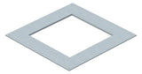 BETTERMANN Montagedeckel ST quadrat 4mm DUG 250-3 9 trocken 282x282mm