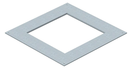 BETTERMANN Montagedeckel ST quadrat 4mm DUG 250-3 9 trocken 282x282mm