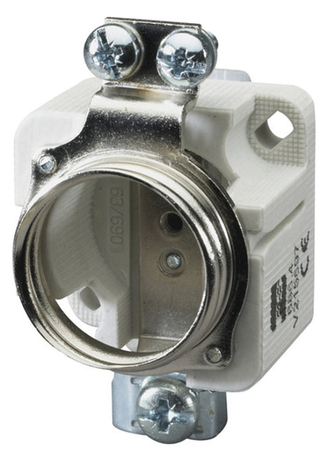 MERSEN D-Sicherungssockel DIII 1p 63A 00686.400000 500V Porzellan Schnappbef