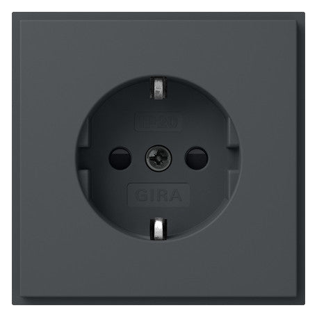 GIRA Steckdose 1f anth UP m.BS Schutzk 445367 IP44