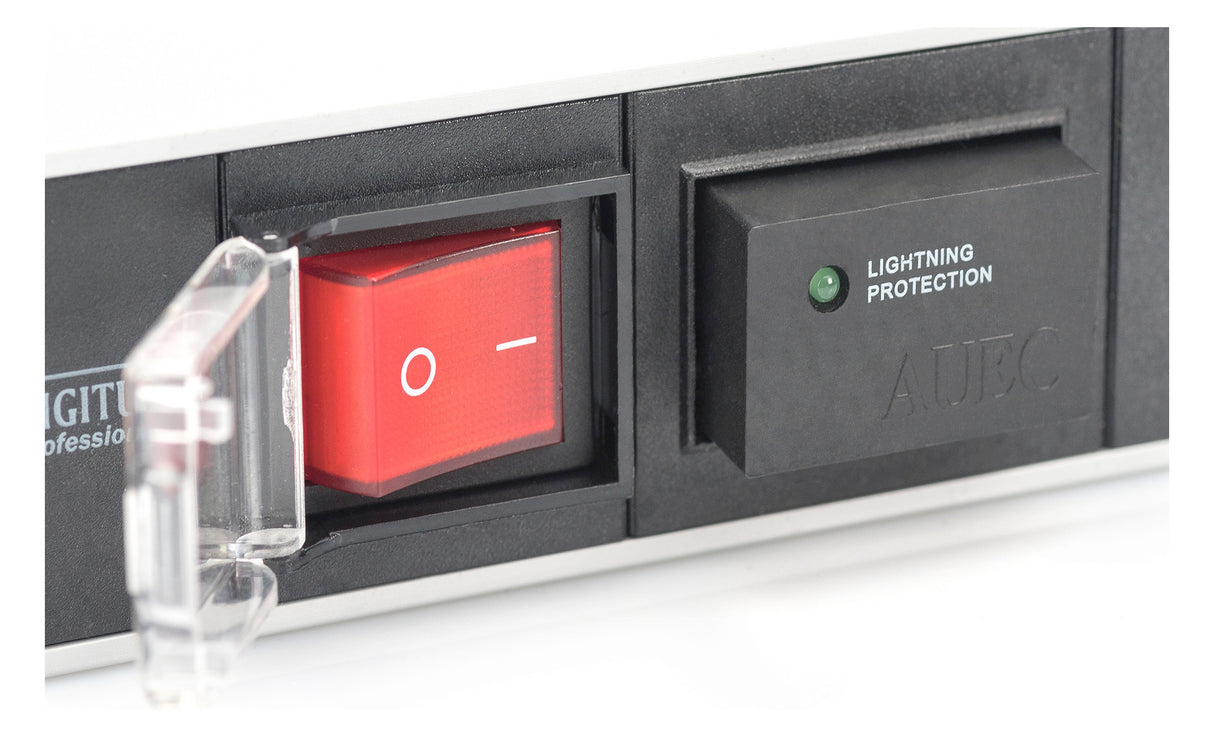 ASSMANN ELEKTRO Steckdosenleiste 7f sw DN-95407 m.Ein/Aus 2m 35° IP20 ÜSS
