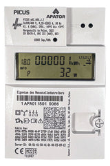NZR Drehstromzähler A 5A elektr digi 60A mMe eHZ Picus, Lief. + Bez., DT, MI Vier