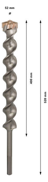 BOSCH-EW Hammerbohrer  52mm SDSmax 2608586807 400/520mm f.Beton