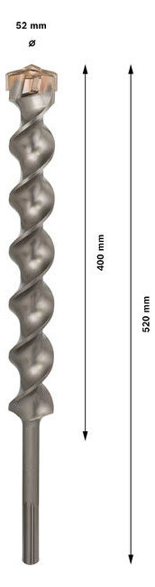 BOSCH-EW Hammerbohrer  52mm SDSmax 2608586807 400/520mm f.Beton