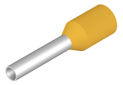 WEIDMÜLLER Aderendhülse 1qmm 8mm isol PP H1,0/14 GE ge Cu Standard verzinnt