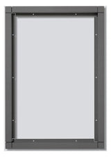 SIEDLE Rahmen-Türstation 6f UP gr alu KR 611-3/2-0 DG 331x231x15mm