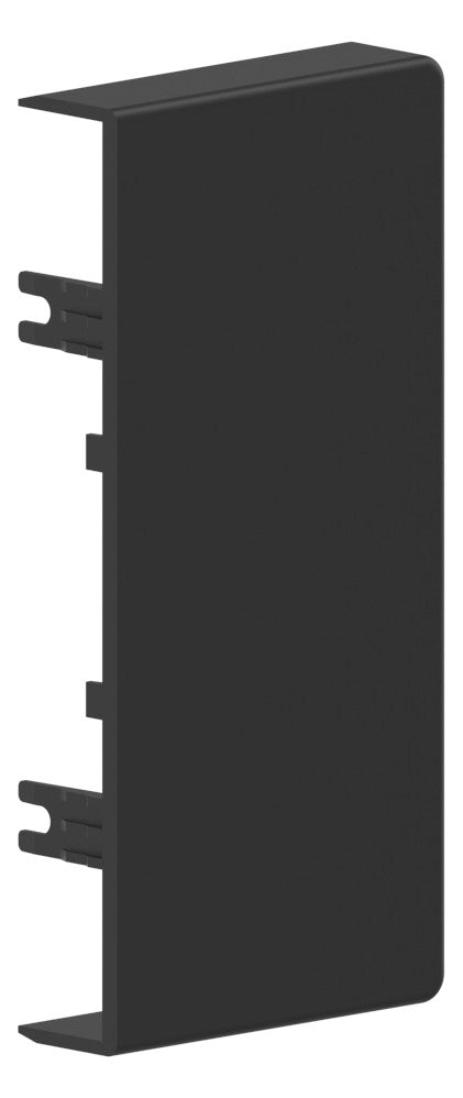 GGK Endstück GEB-K 130x60mm Kst li/re sw BR 60x130/80-ES/3 RAL905 unbeh