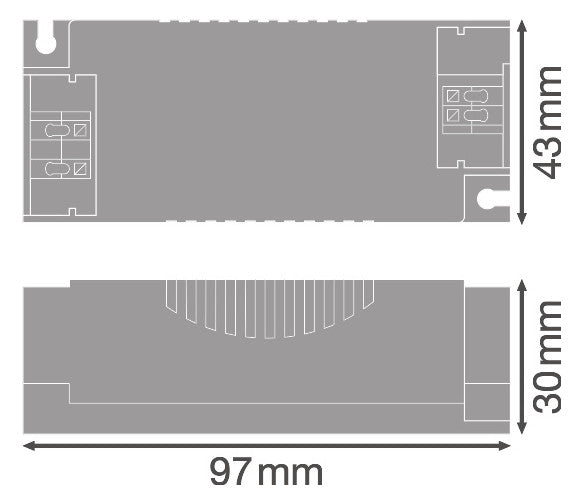 LEDVANCE LED-Steuerung 13W 350mA 36V dim DR PC-PFM -13/220-240/350 Push-button