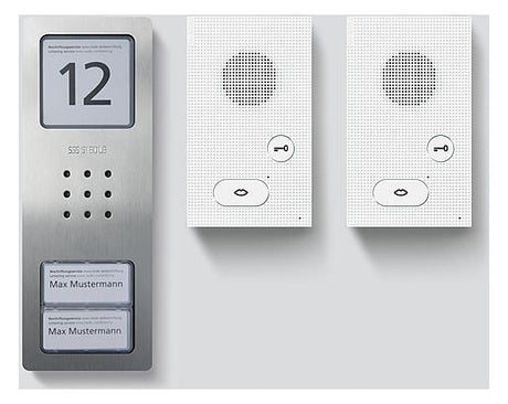 SIEDLE Türsprech-Set Bus 2xTeiln AP/AP SET CAB 850-2 E/W edst sigws 1LS