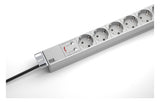 BACHMANN Steckdosenleiste 19 1HE 230V 333.404 Überspannungskategorie: 3 LED