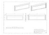 SPELSBERG Einführungsflansch Kst blind GFL 40 440x119mm unbeh