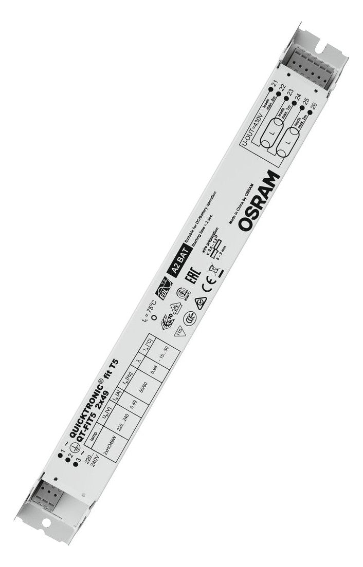 OSRAM Vorschaltgerät 2x49W elektr f.T5 QT-FIT5 2X49