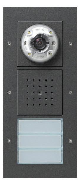 GIRA Türstationmodul AP anth 3RT modular Türko 127067 Bus m.Kamera m.Infoschild