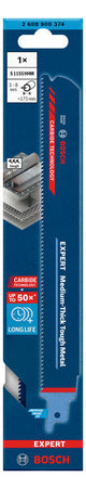 BOSCH-EW Säbelsägeblatt 225mm Edst Stahl RBE- 1ER S 1155 HHM Nichteisen-Metalle