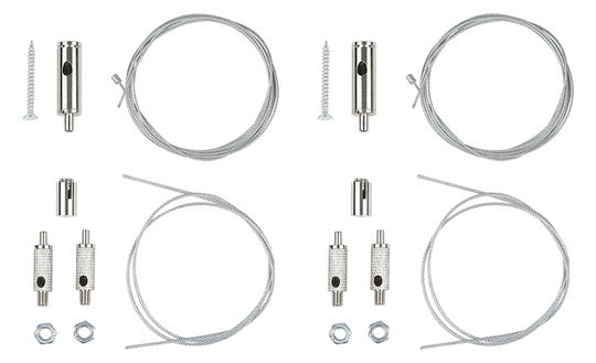 ESYLUX Seilabhängung si ST L2000mm LENJA PDL WIRE PENDULUM SET 2000