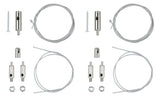 ESYLUX Seilabhängung si ST L2000mm LENJA PDL WIRE PENDULUM SET 2000