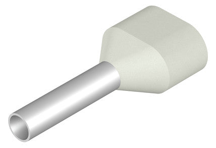 WEIDMÜLLER ZW-Aderendhülse 0,75qmm 8mm H0,75/14 ZH W isol PP ws Cu verzinnt