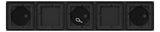 GIRA Gehäuse 5f AP anth Kst System 106 5505910 106,5x532,5x25,35mm