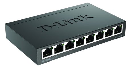 D-Link Tischswitch 8x10/100/1000Mbps DGS-108/E Layer2