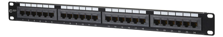 METZ CONNECT Patchpanel 24Ports 1HE Cat6 130A10-AP29-E 24Ports