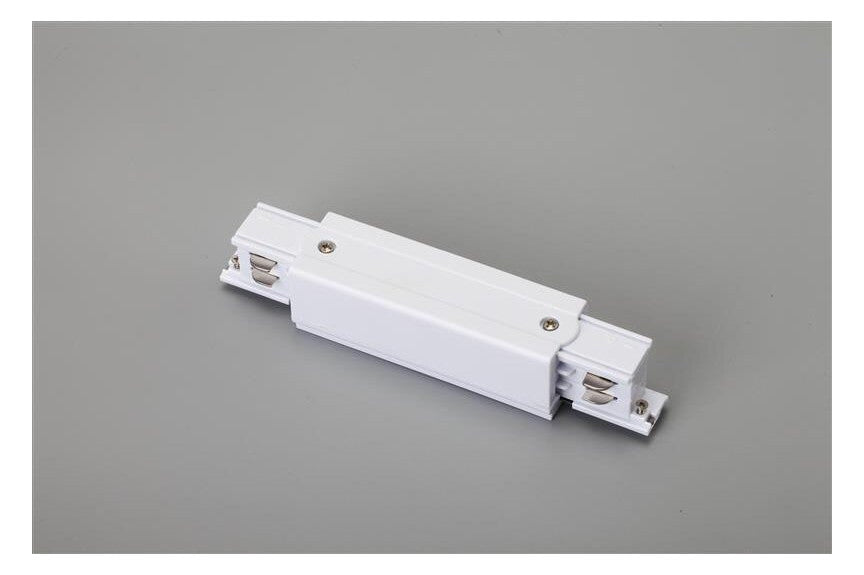 DOTLUX 3 Phasen-Verbinder, gerade mit Mitteleinspeisung, weiss