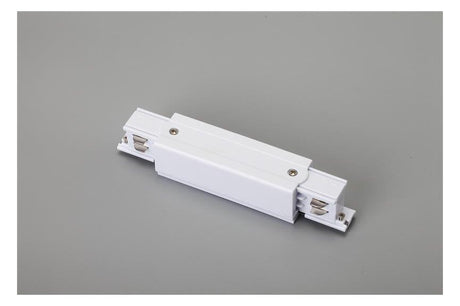 DOTLUX 3 Phasen-Verbinder, gerade mit Mitteleinspeisung, weiss