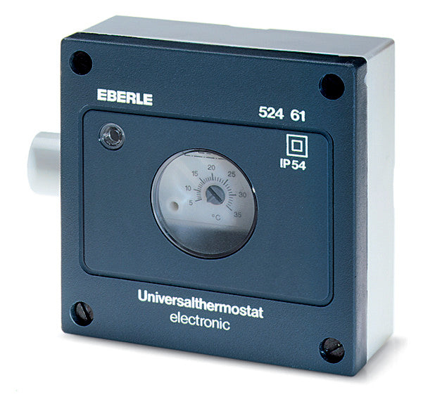 EBERLE Raumthermostat 230V 10A Wechsler AZT-I 524 410 IP54 Widerstandssensor