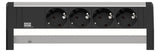 BACHMANN Steckdosenleiste 4f sw 35° IP20 DESK 339.1000