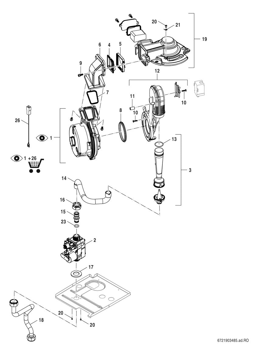 Bosch Gas-Brennwertgerät, Kompaktmodul Condens GC5300i WM 24/100S 23 | 7738101040