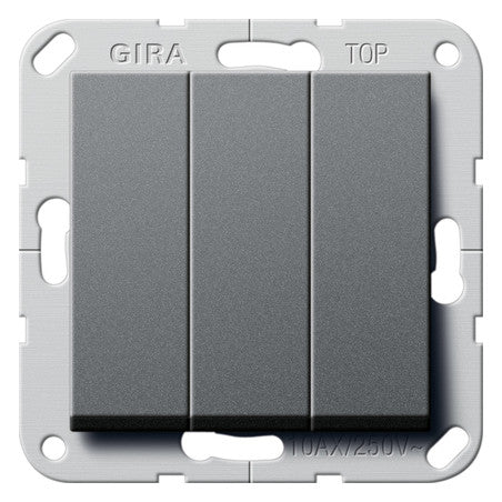 GIRA Wipptaster-Modul anth 3S UP IP20 System 55 284428