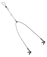 ESYLUX Seilabhängung si ST L800mm Zubehör DROP PROTECTION