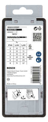 BOSCH-EW Bohrerset 7tlg Bohrer Box 2607019923 7xHolzbohr