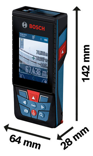 BOSCH-EW Messlaser Kl.2 150m Messwertsp Professional GLM 150-27 C Sichtb.Signal