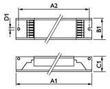 PHILIPS-LM Vorschaltgerät 36W elektr HF-R 136 TL-D EII 220-240V 50/60Hz f.T8