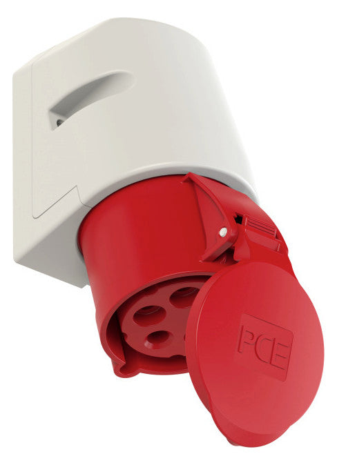 PC ELECTRIC CEE-Steckdose 5p 32A 6h 400V/rt IP44 AP 125-6