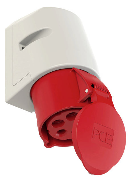 PC ELECTRIC CEE-Steckdose 5p 32A 6h 400V/rt IP44 AP 125-6