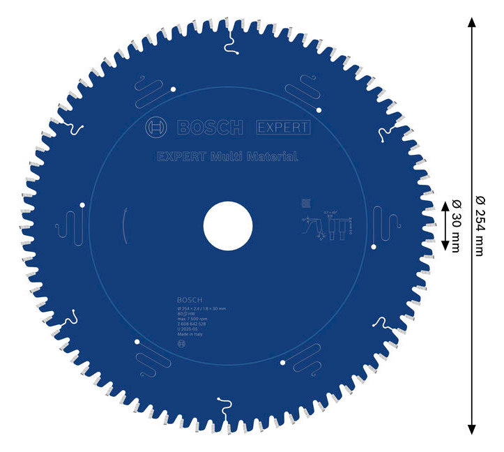 BOSCH-EW Kreissägeblatt  254mm 2608642528