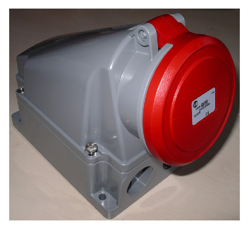 ELEKTRA Wandsteckdose-CEE 63A 82182 400V 5-polig CO563/6H