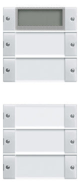 GIRA Tastsensor KNX AP rws glz 5f System 55 214503