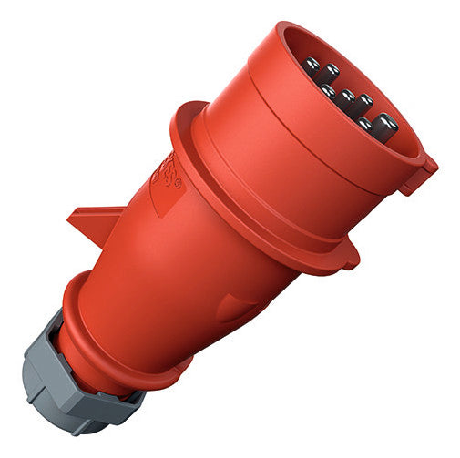 MENNEKES CEE-Stecker 7p 16A IP44 400V/rt AM-TOP 742 6h Schraubkl Kst Verschr