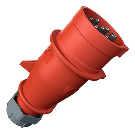MENNEKES CEE-Stecker 7p 16A IP44 400V/rt AM-TOP 742 6h Schraubkl Kst Verschr