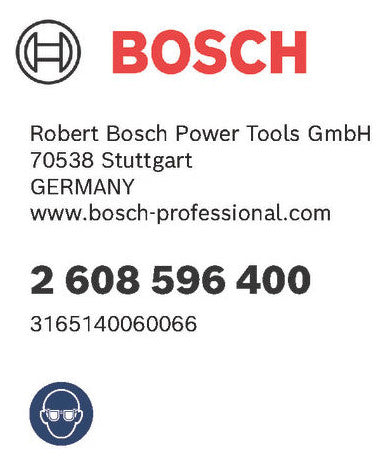 BOSCH-EW Blechschälbohrer  5-20mm 2Schn 2608596400