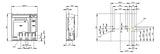SIEMENS Sicherheitsschalter 400 A 4p 3NP1154-1DA10 NH1, NH2 f.Bodenbef IP40